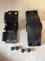 Plastikowe elementy odpychacza 72 mm