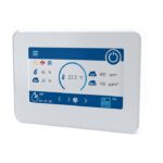 sterownik vents A25 przewodowy panel sterowania A25 LCD do central z automatyką A21