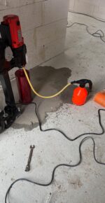 Wynajem wiertnica otwornica diamentowa do betonu z korony wiertla 132 i 254 - obrazek 2